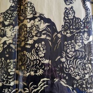 100 Tigers, Chinese paper cutting